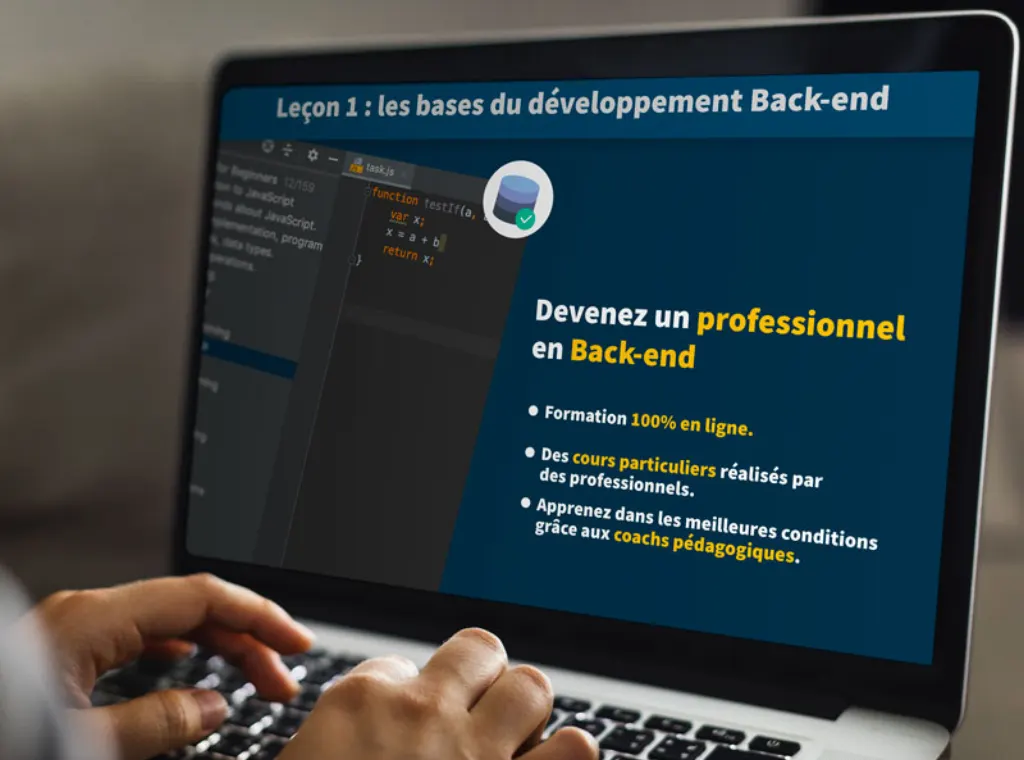 Se former au développement back end