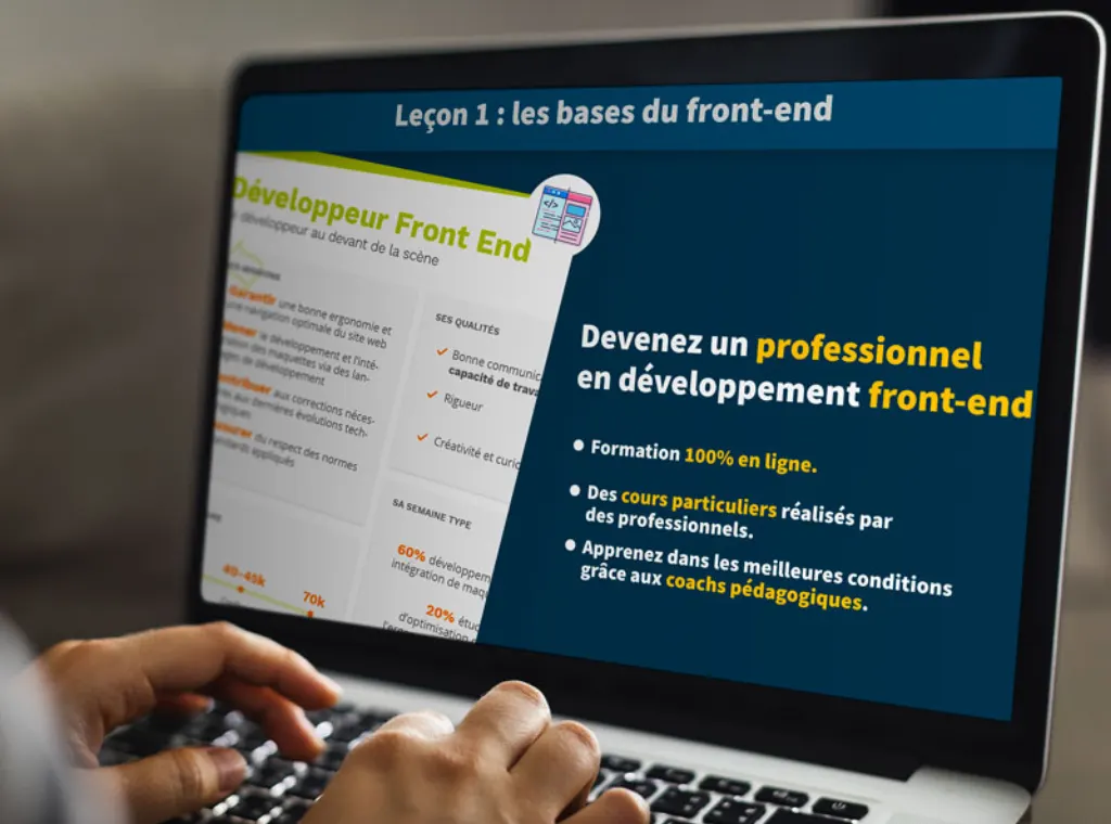 Se former au métier de développeur front end
